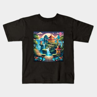 Emerald Bliss Isle Kids T-Shirt